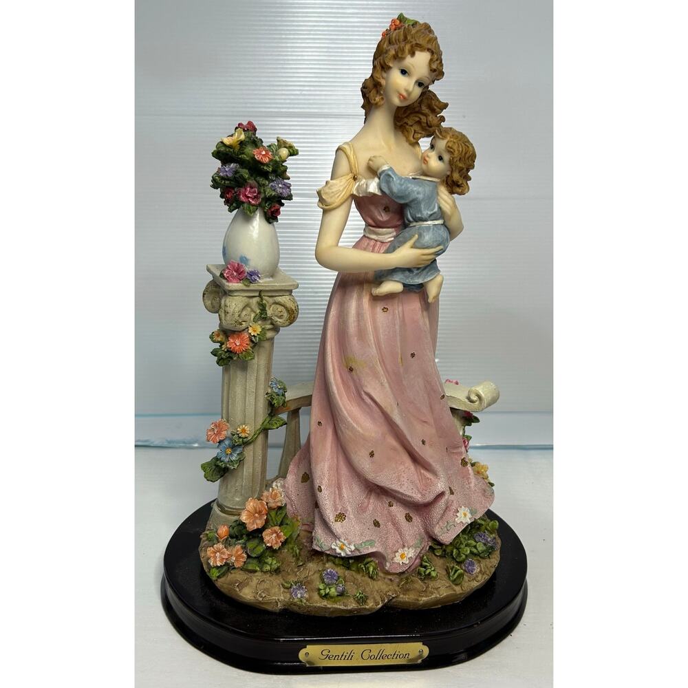 Gentili Collection Young Love Mother Child Resin Figurine